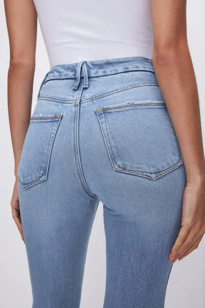 Good Legs Crop Mini Boot Jeans