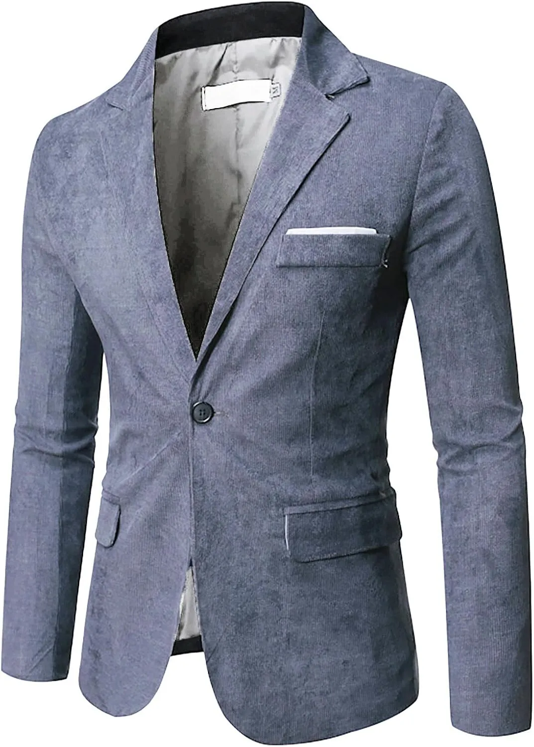 jacket suit for men Striped Suit Blouse Lapel Button Slim Fit Stylish Jacket Shirts Party Formal Coat With Pocket