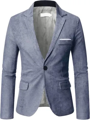 jacket suit for men Striped Suit Blouse Lapel Button Slim Fit Stylish Jacket Shirts Party Formal Coat With Pocket