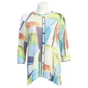 Jess & Jane "Palette" Sweater Knit Tunic - LG5-1599 - L & XL Only