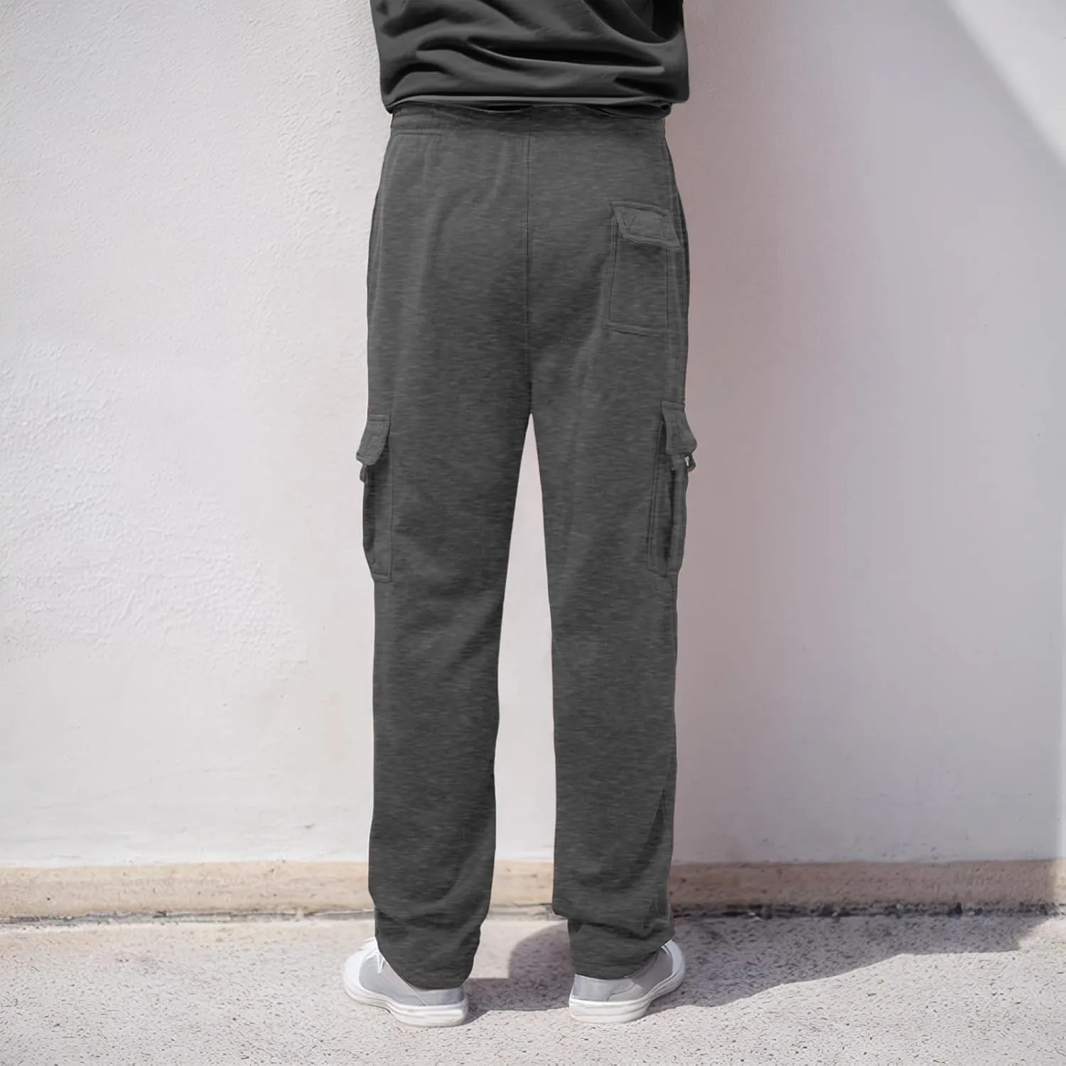 Joggers for Men Pants Mens Hiking Cargo Pants Loose Fit Trousers Athletic Joggers Sweatpants Lightweight Work Pants