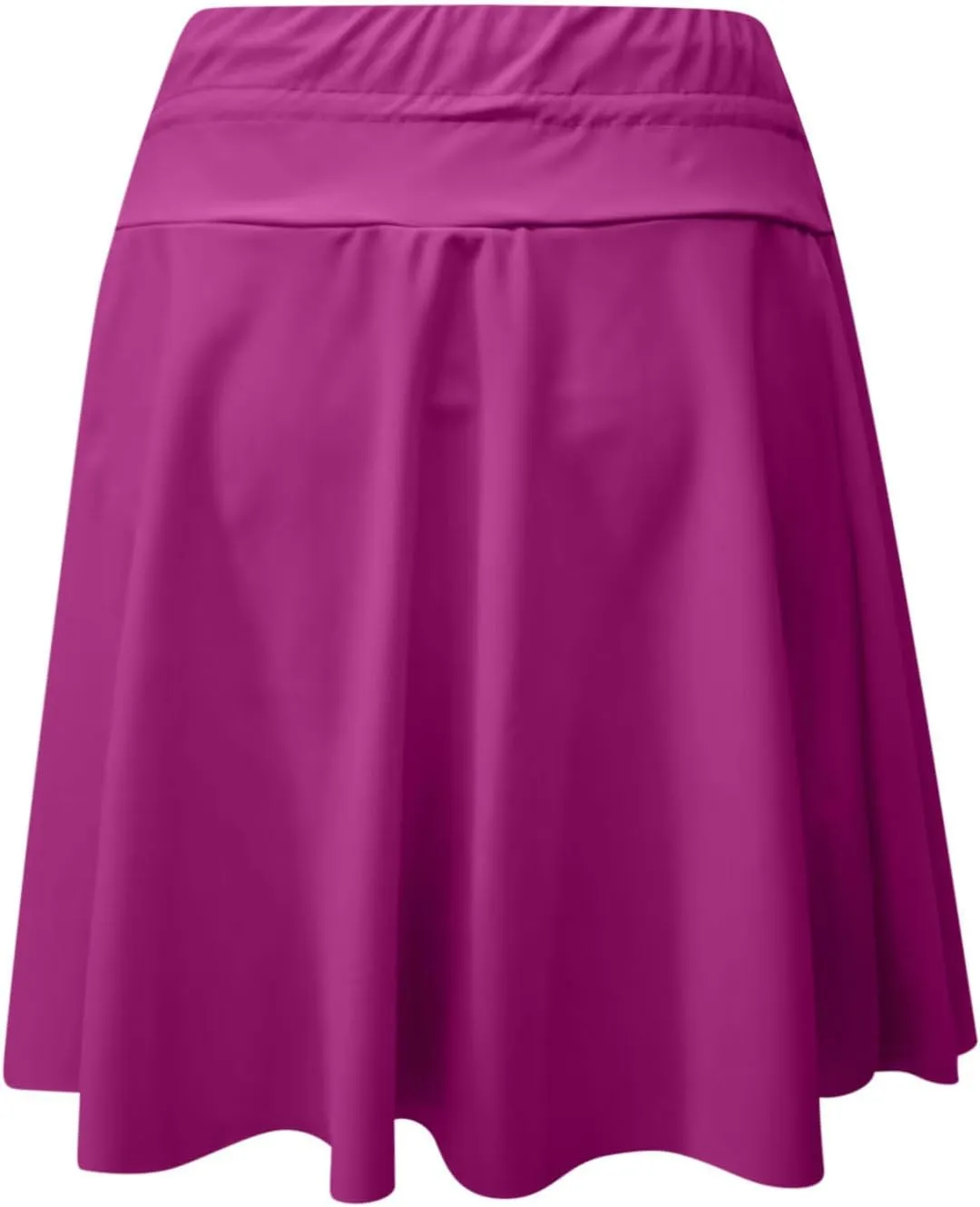 Ladies Skirt Swimwear High Waisted Bathing Suit Skirt Pleated Plain Swim Skorts for Women with Pockets 2025 Trendy