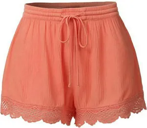 LCMTWX Plus Size Shorts Sweat Shorts Elastic Waist Running Workout Shorts with Pockets Women's Wide Leg Pants Plus Size