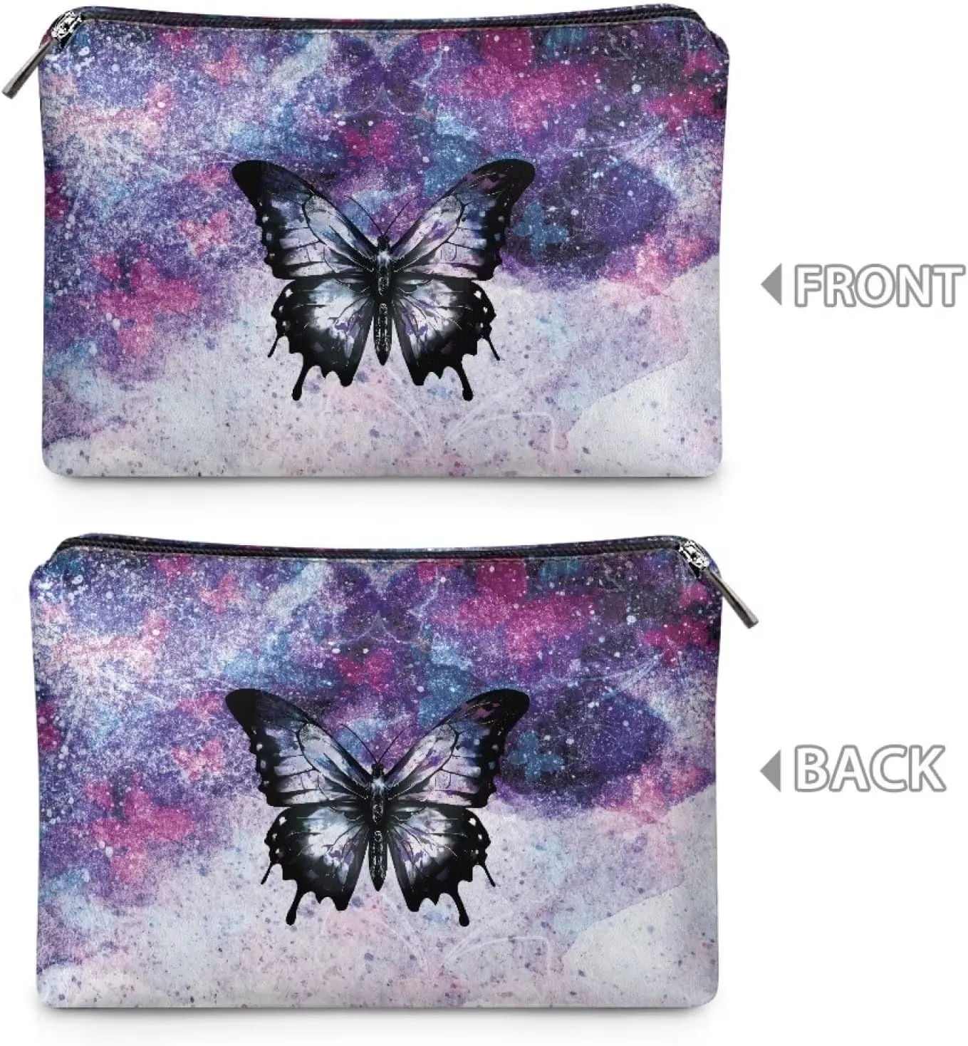Leather Wristlet Handbags Purses for Women Girls Fashion Cell Phone Clutch Wallet Bags Zip for Cards Keys Phone