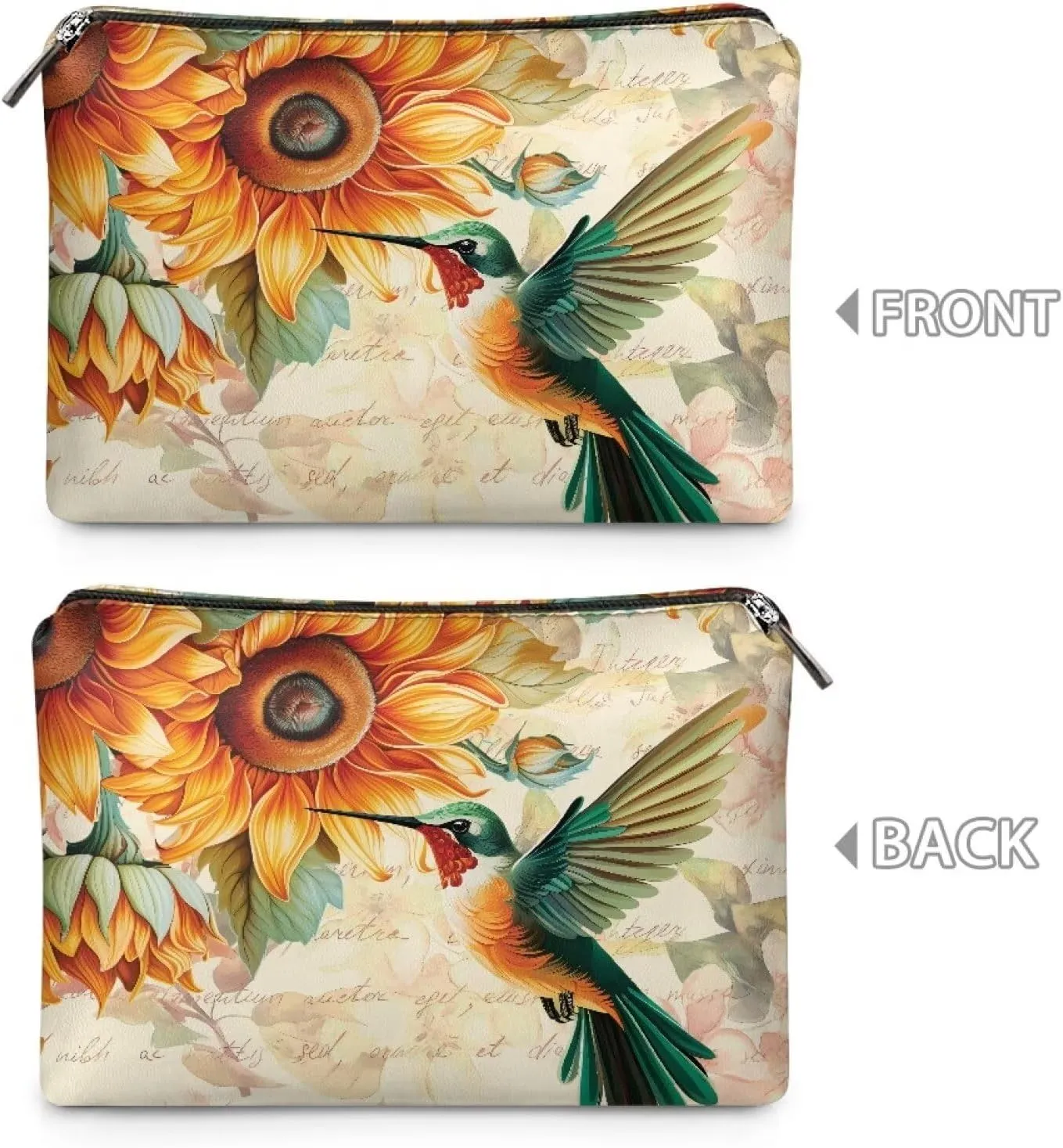 Leather Wristlet Purse for Women Fashion Clutch Purse Leather Handbag With Strap Zip Wallet Credit ID Cards Holder