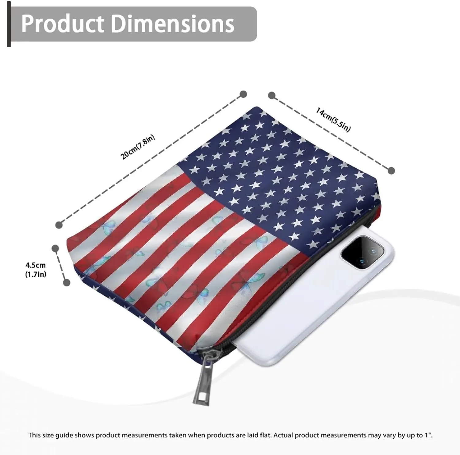 Leather Wristlet Purse for Women Fashion Clutch Purse Leather Handbag With Strap Zip Wallet Credit ID Cards Holder