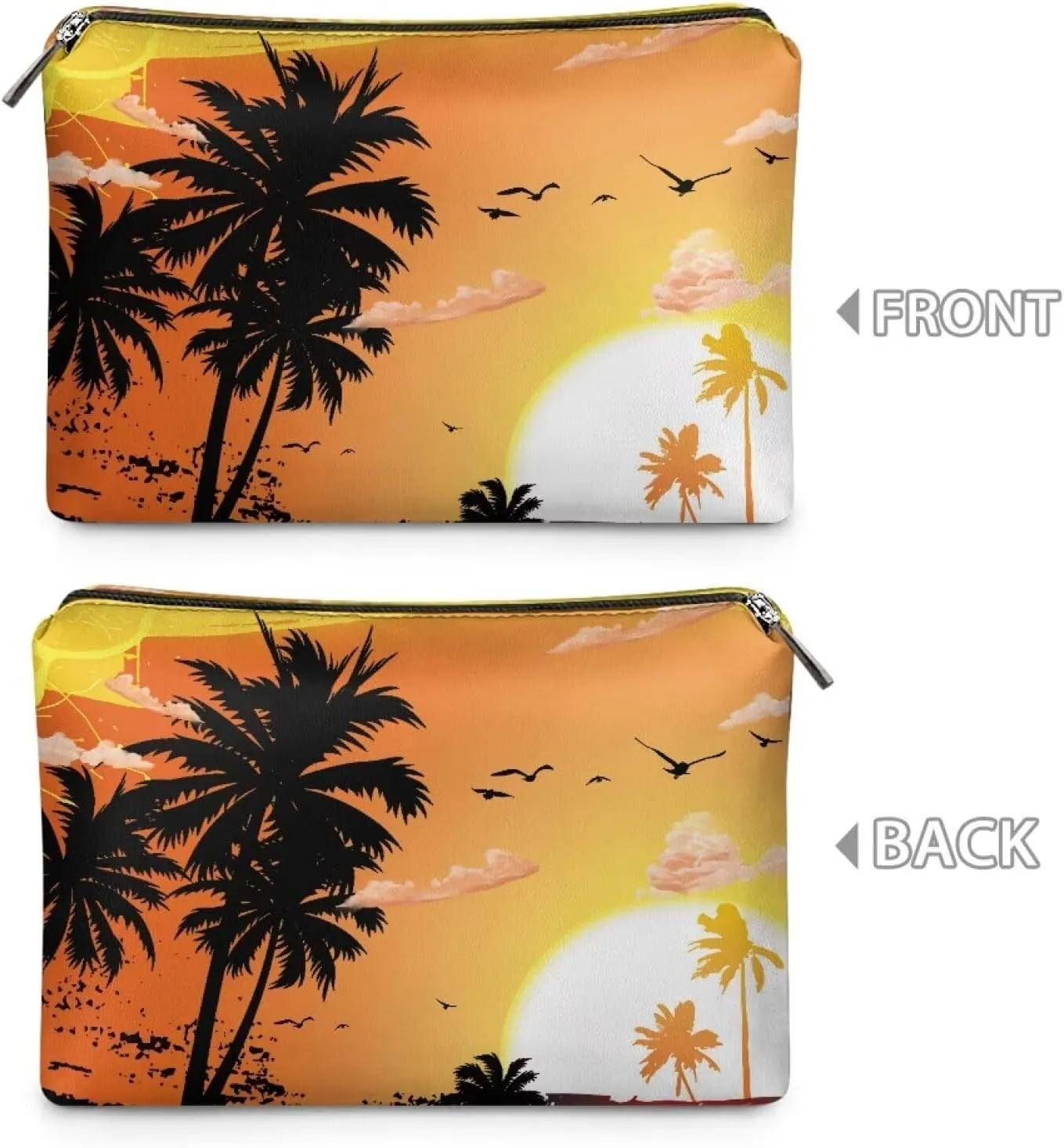 Leather Wristlet Purse for Women Fashion Clutch Purse Leather Handbag With Strap Zip Wallet Credit ID Cards Holder