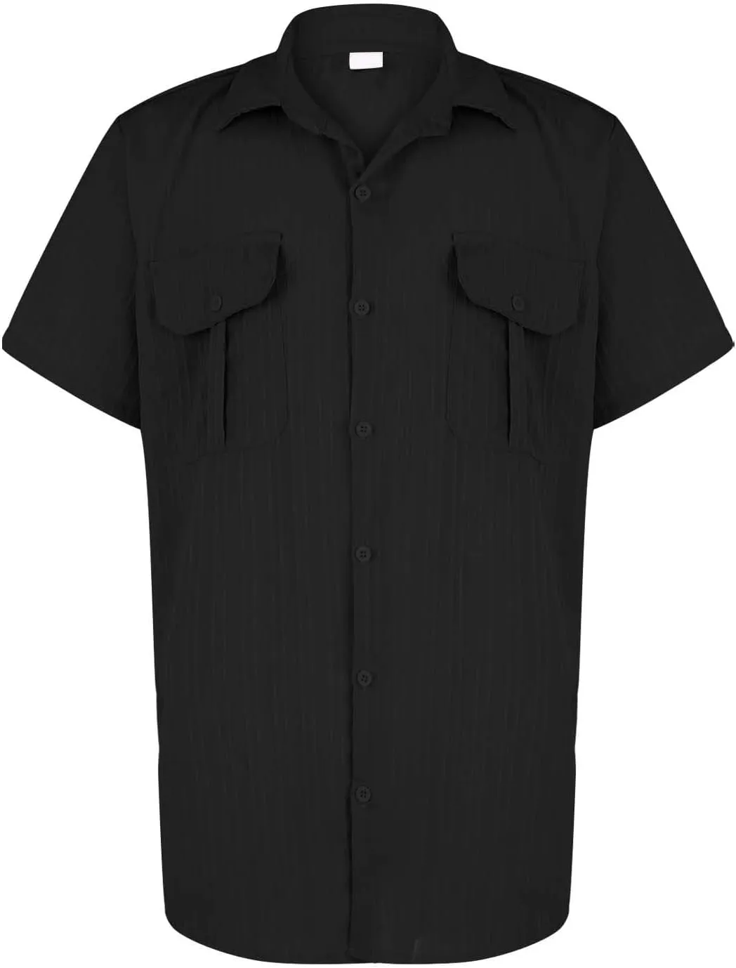 Linen Button Down Shirts for Men Casual Short Sleeve Loose Fit Hawaiian Shirt with Pockets Summer Trendy Beach Tops