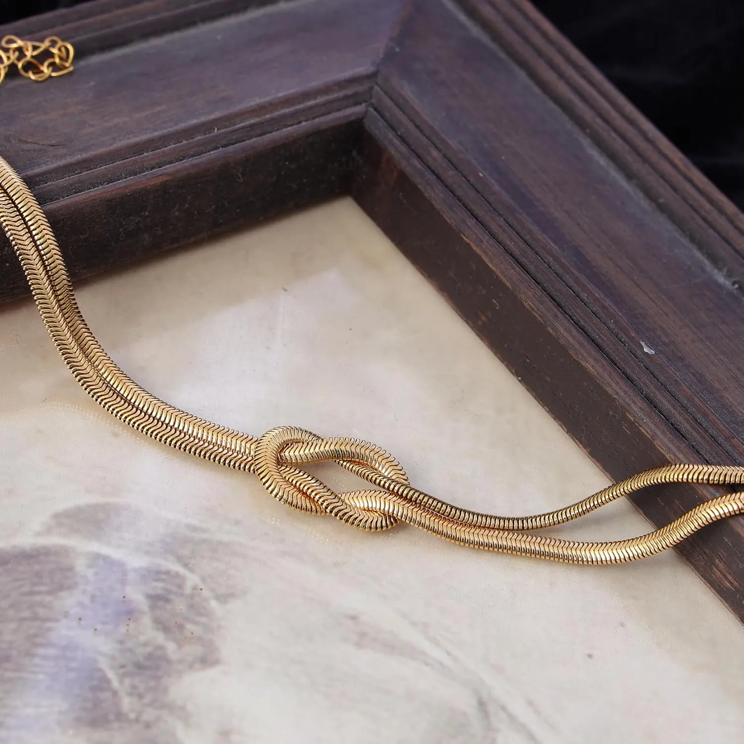 Love Knot Snake Chain Infinity Bracelets Friendship Bracelets Valentine Christmas Gifts For Her Jewelry