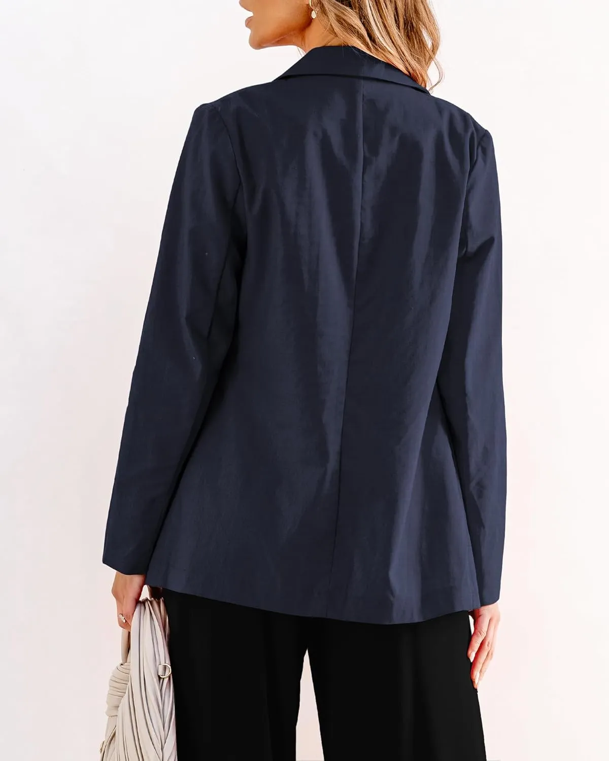 luvamia Blazers for Women Business Casual Dressy Work Fashion Lightweight Spring Summer Linen Unlined 2025 Suit Jackets