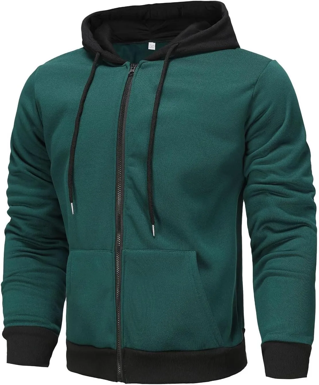 Men Sweatshirt Fall Vintage Long Sleeve Lightweight Drawstring Pullover Casual Work Trendy Hoodies