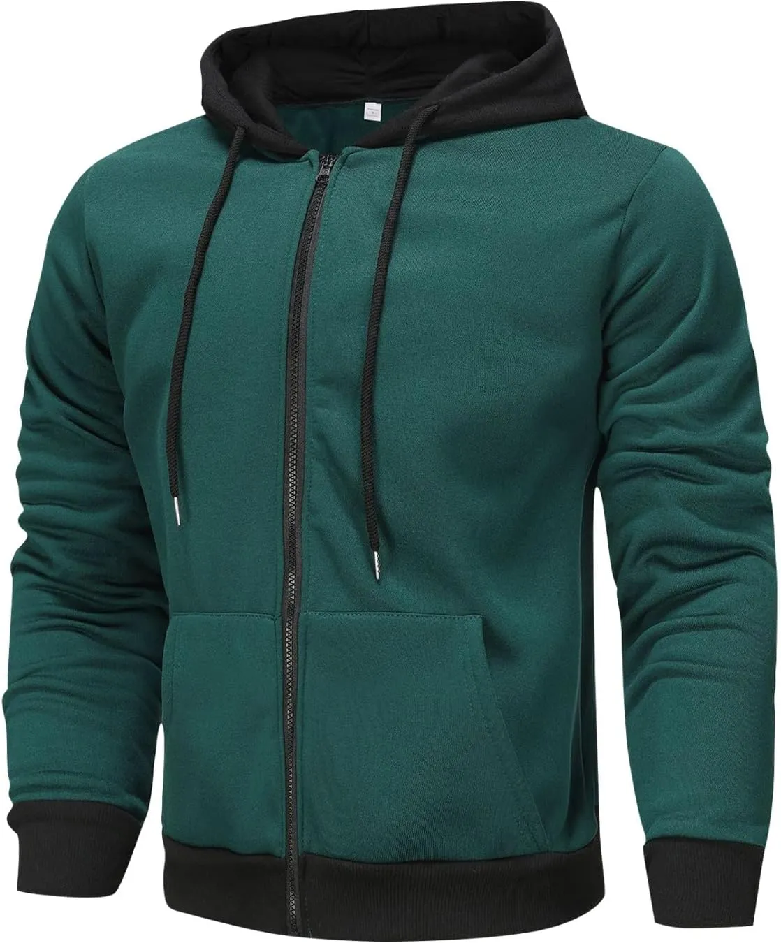 Men Sweatshirt Fall Vintage Long Sleeve Lightweight Drawstring Pullover Casual Work Trendy Hoodies