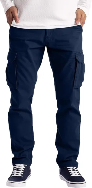 Men's Cargo Sweatpants Cargo Trousers Utility Pants with Zip Pockets Joggers for Men Cargo Athletic Mens Joggers Pants