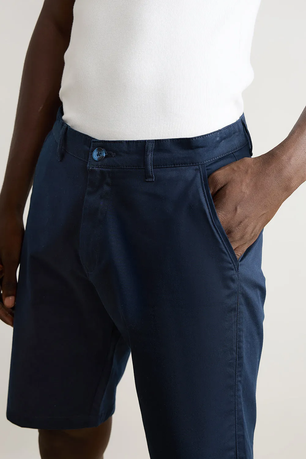 Men's Dark Blue Summer Shorts