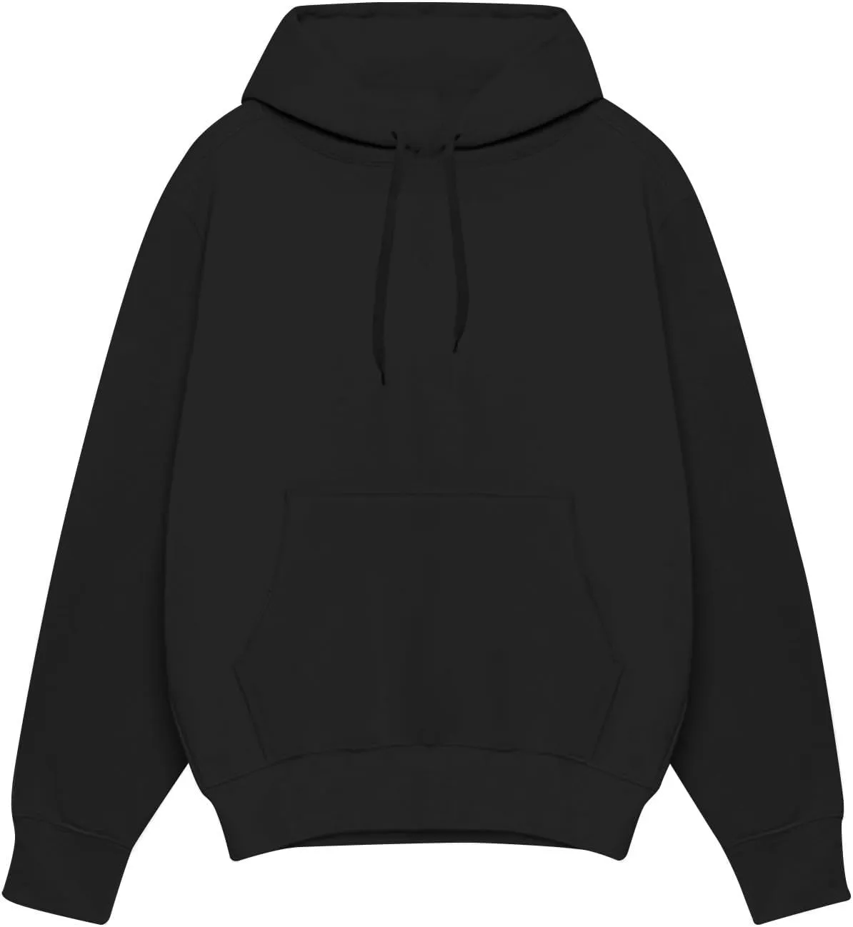 Mens Hoodies Pullover Long Sleeve Casual Fashion Sweatshirts Soild Color Drawstring Gym Hooded Shirt with Pocket