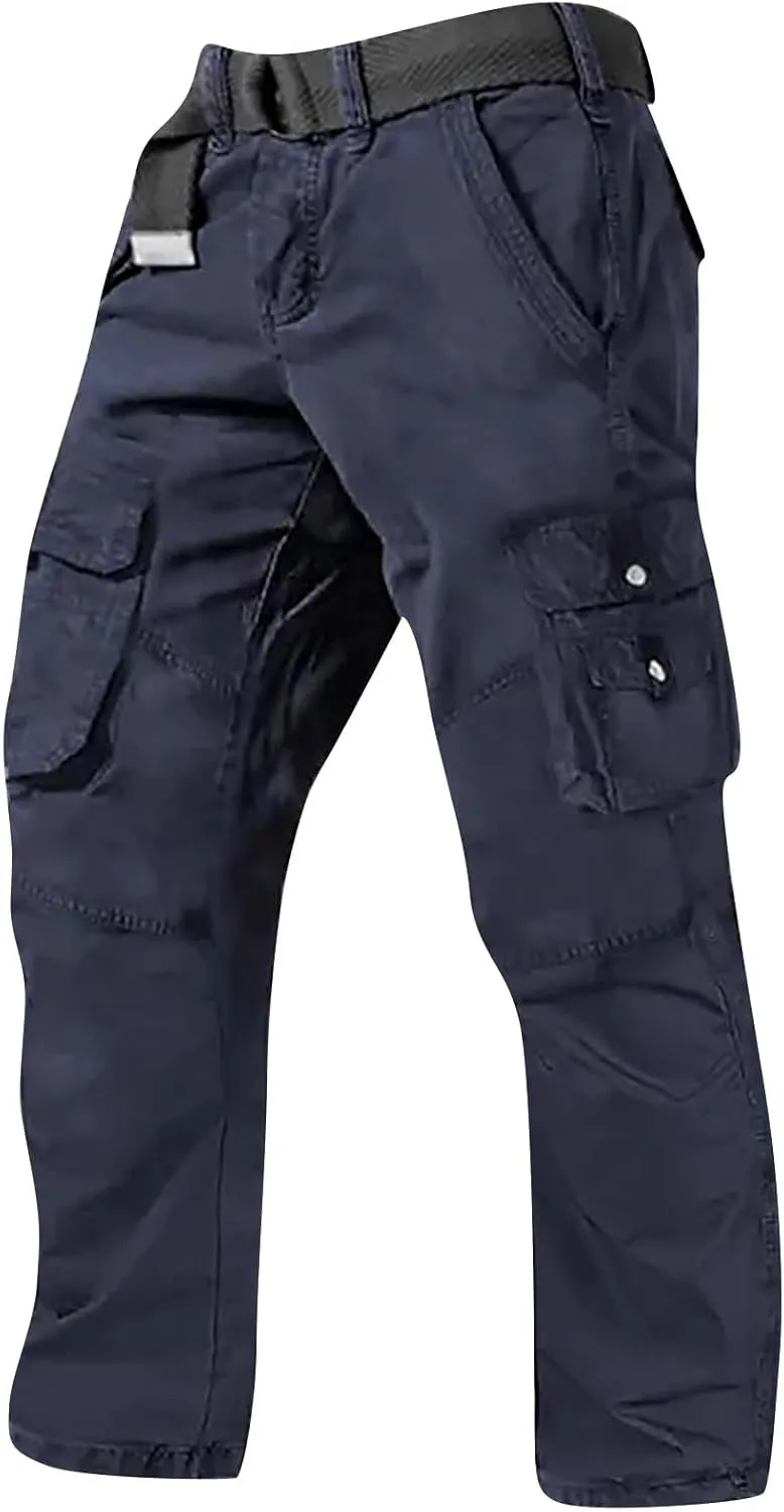 Mens Joggers with Pockets Joggers Fishing Quick Dry Trousers Big and Tall Vintage Pants Hiking Baggy Sweatpants Riding