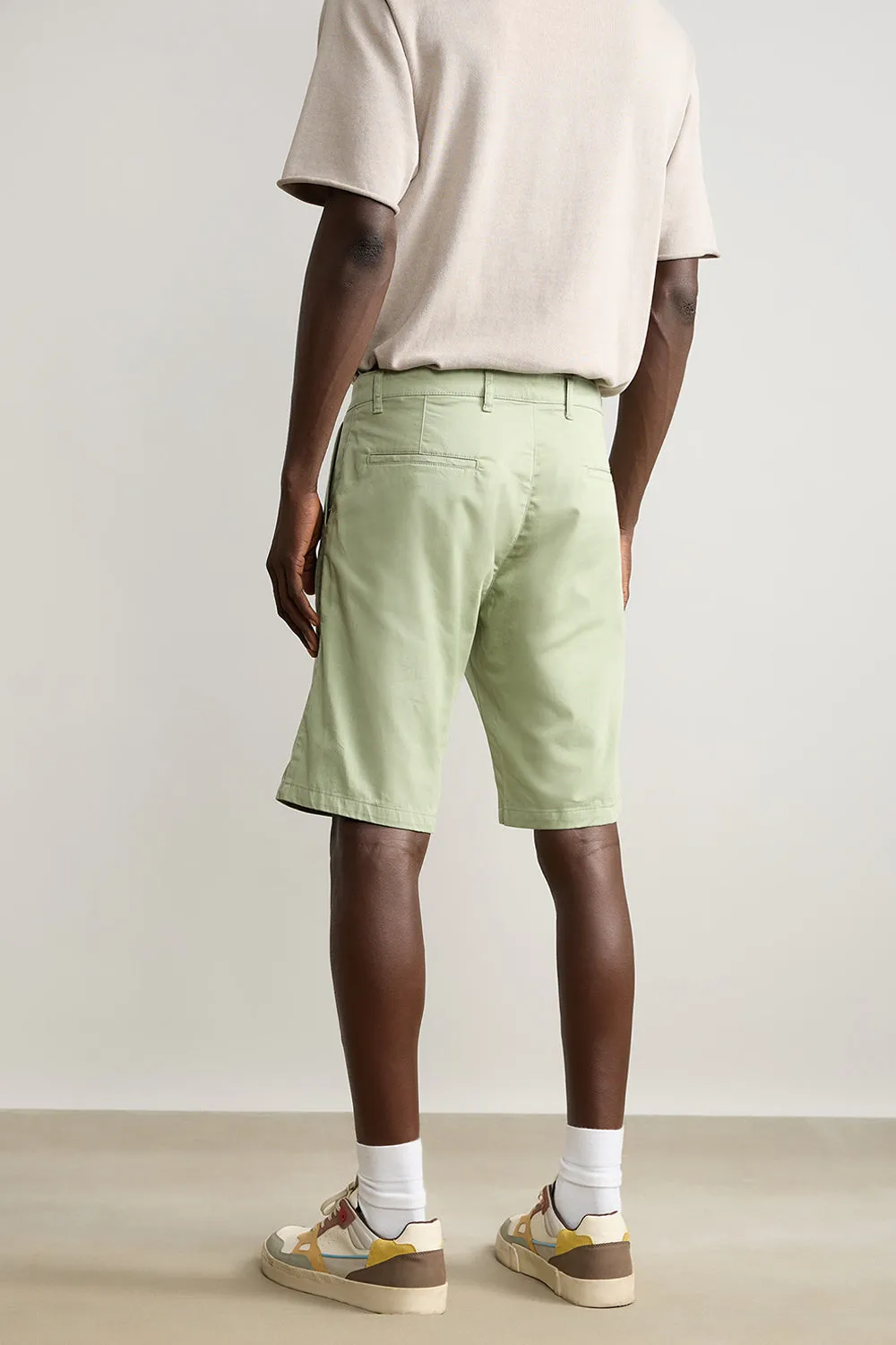 Men's Mint Green Summer Shorts