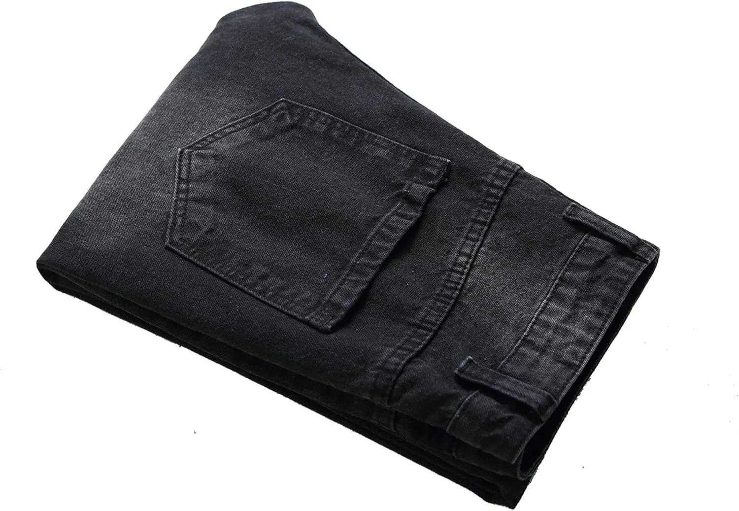 Men's Ripped Straight Leg Outdoor Jeans Distressed Skiny Stylish Denim Pants Comfort Slim Fit Classic Jeans Pants