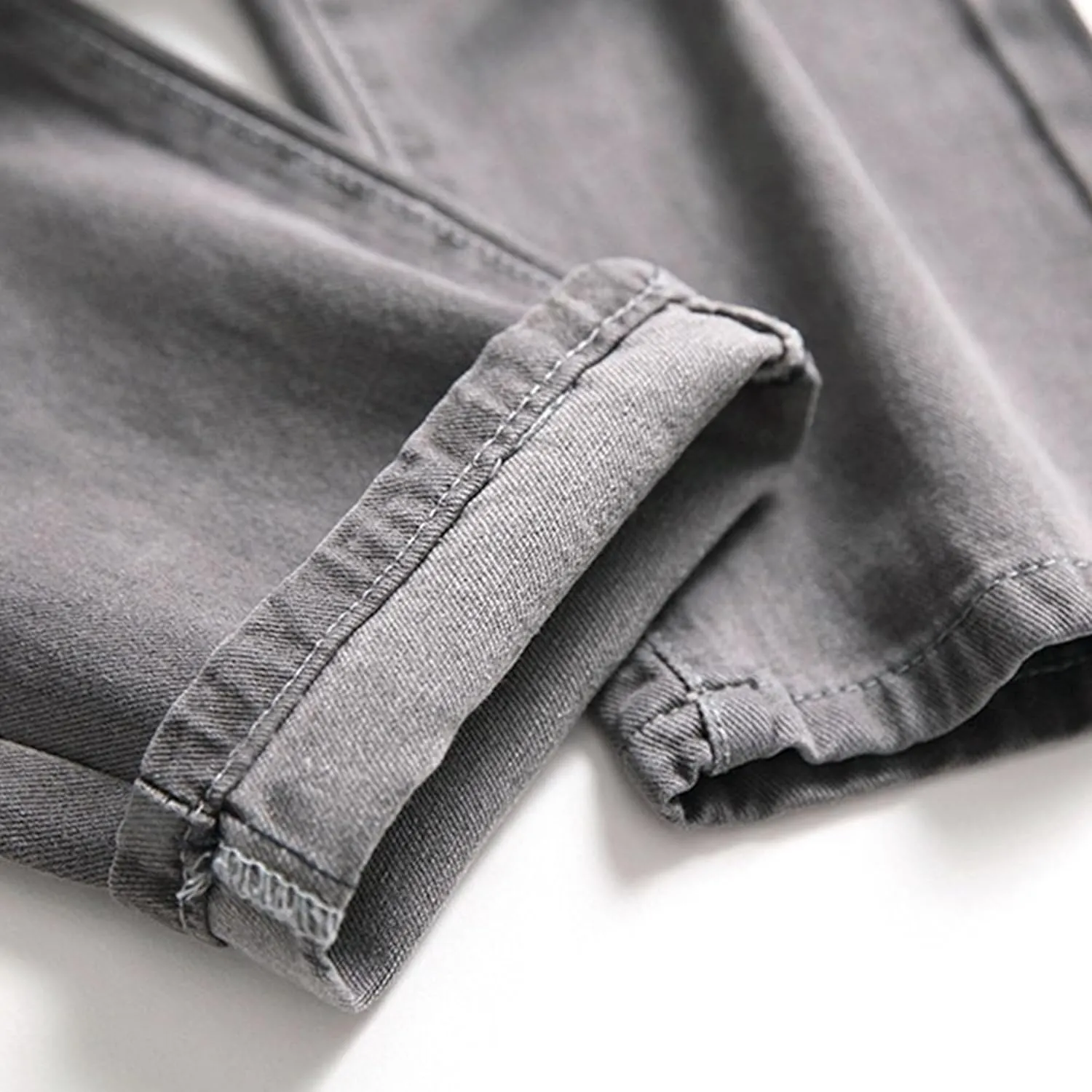 Men's Skinny Straight Leg Casual Jeans Ripped Distressed Washed Denim Pants Slim Fit Regular Biker Jeans