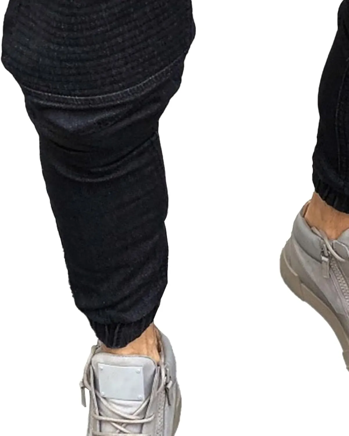 Men's Stretch Slim Fit Biker Solid Jeans Skinny Stylish Lightweight Denim Pants Casual Fashion Outdoor Jeans Trouser