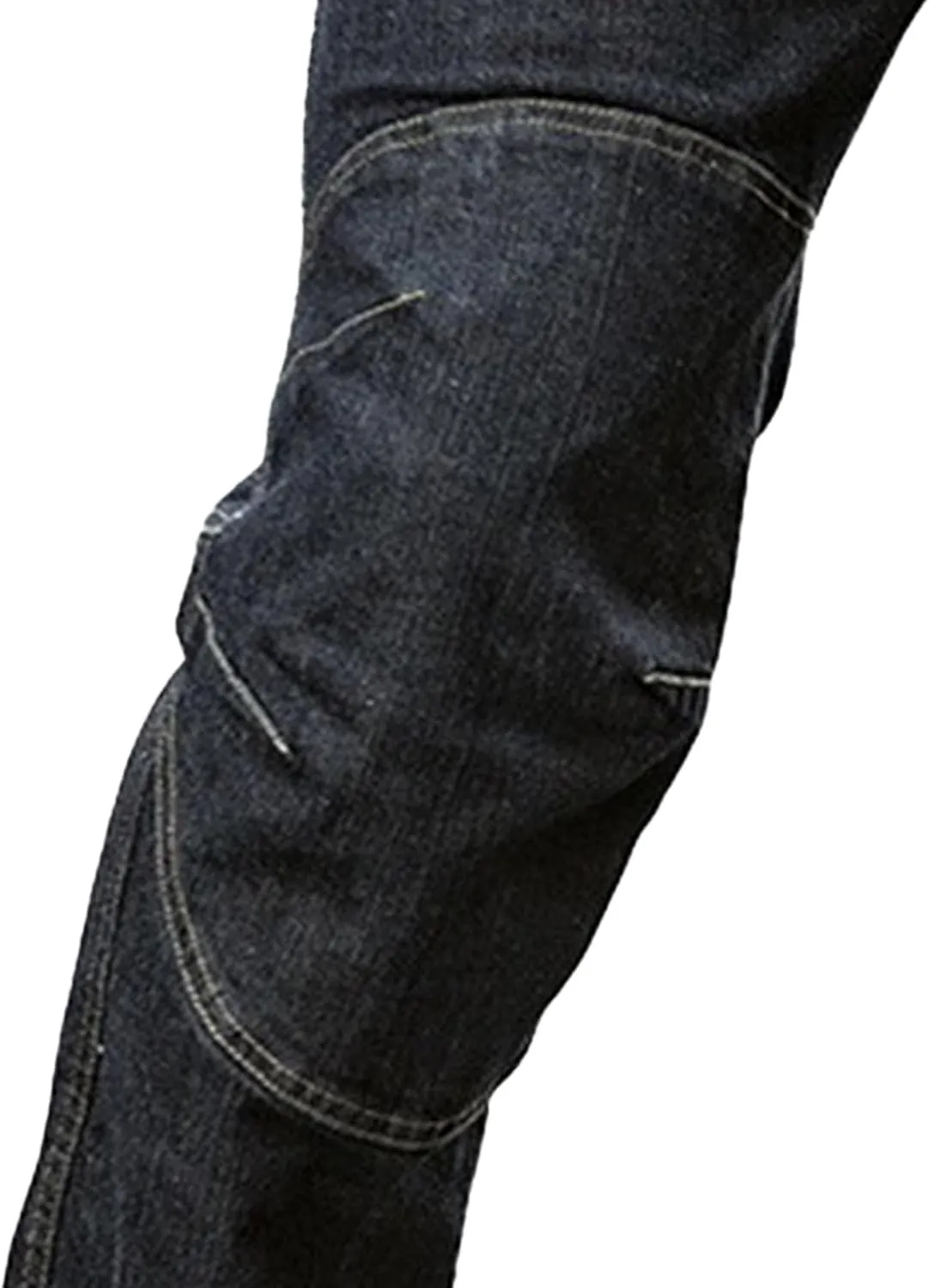 Men's Stretch Slim Fit Fashion Denim Pants Comfort Casual Biker Moto Jeans Straight Leg Streetwear Basic Jeans