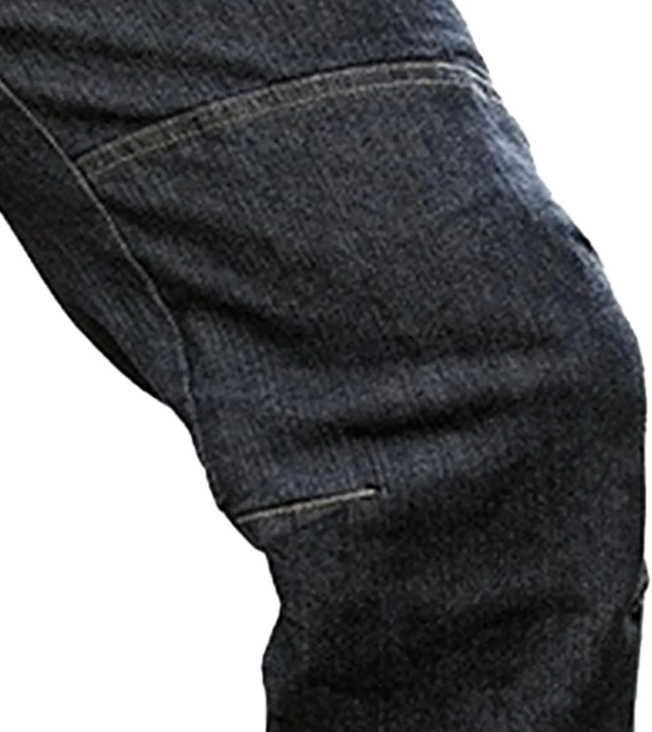 Men's Stretch Slim Fit Fashion Denim Pants Comfort Casual Biker Moto Jeans Straight Leg Streetwear Basic Jeans