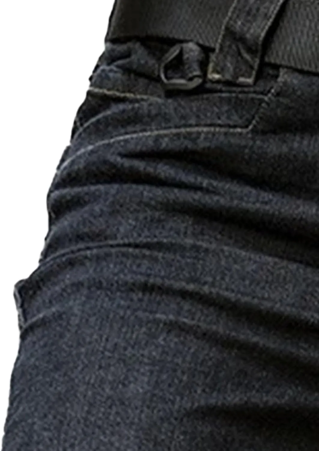 Men's Stretch Slim Fit Fashion Denim Pants Comfort Casual Biker Moto Jeans Straight Leg Streetwear Basic Jeans