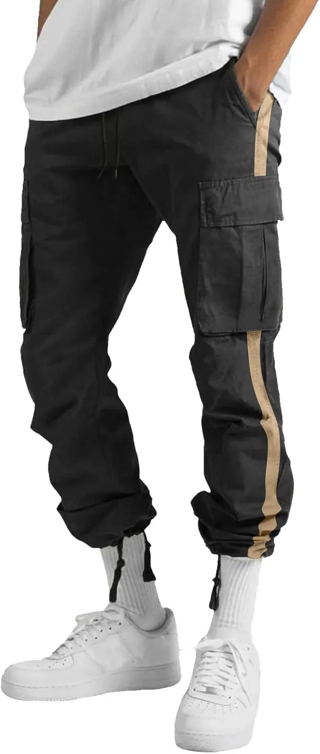Mens Sweatpants Joggers Pants Man Training Joggers Sweatpants Lightweight Gym Yoga Trousers Men's Slim Fit Jogger Gym