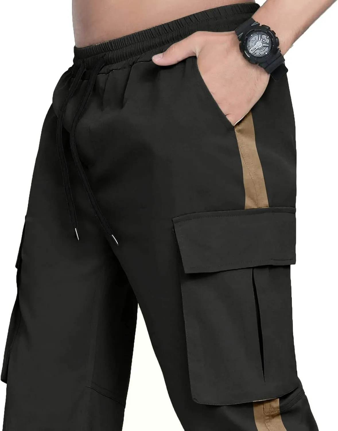 Mens Sweatpants Joggers Pants Man Training Joggers Sweatpants Lightweight Gym Yoga Trousers Men's Slim Fit Jogger Gym