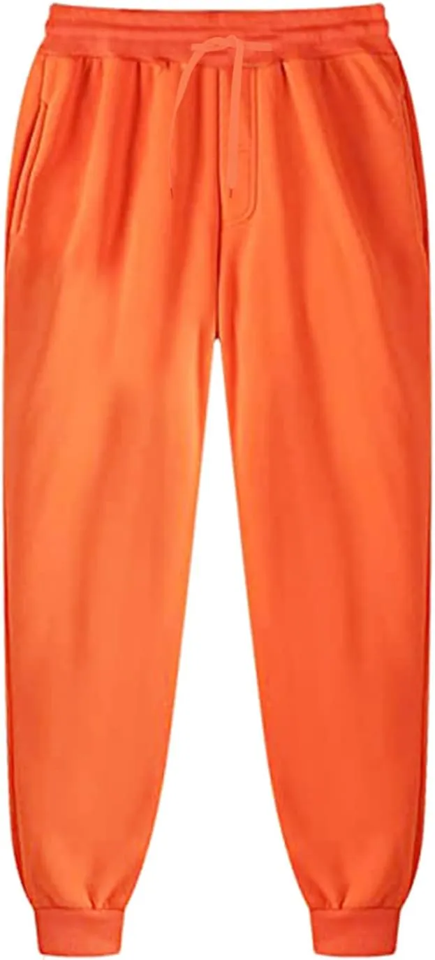 Mens Sweatpants Pants Drawstring Sports Trousers Joggers for Men Sports Active Joggers for Men Elastic Waist Athletic