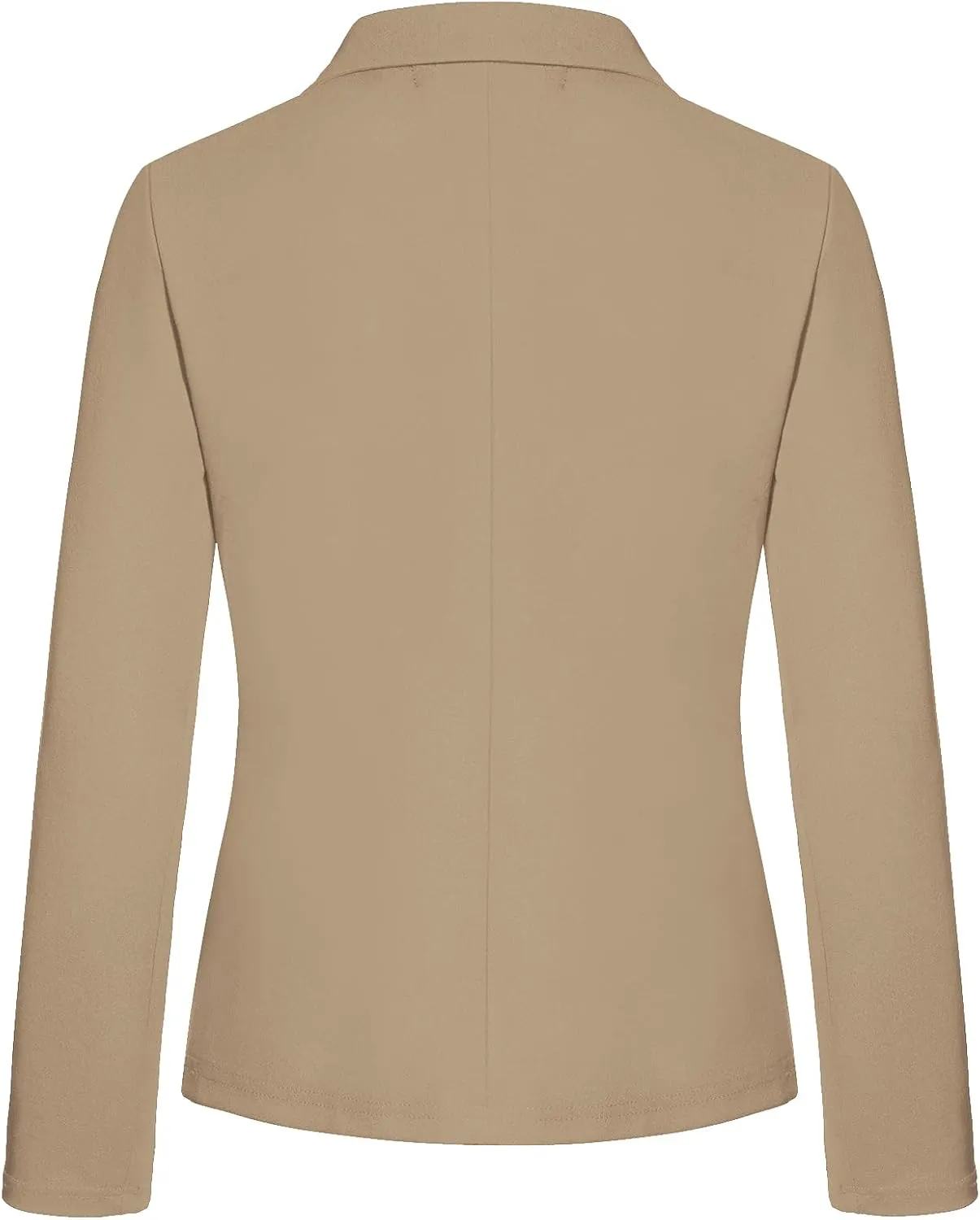MINTLIMIT Women's Long Sleeve Blazers Button Front Notch Lapel Jacket Work Office Blazer with Pockets