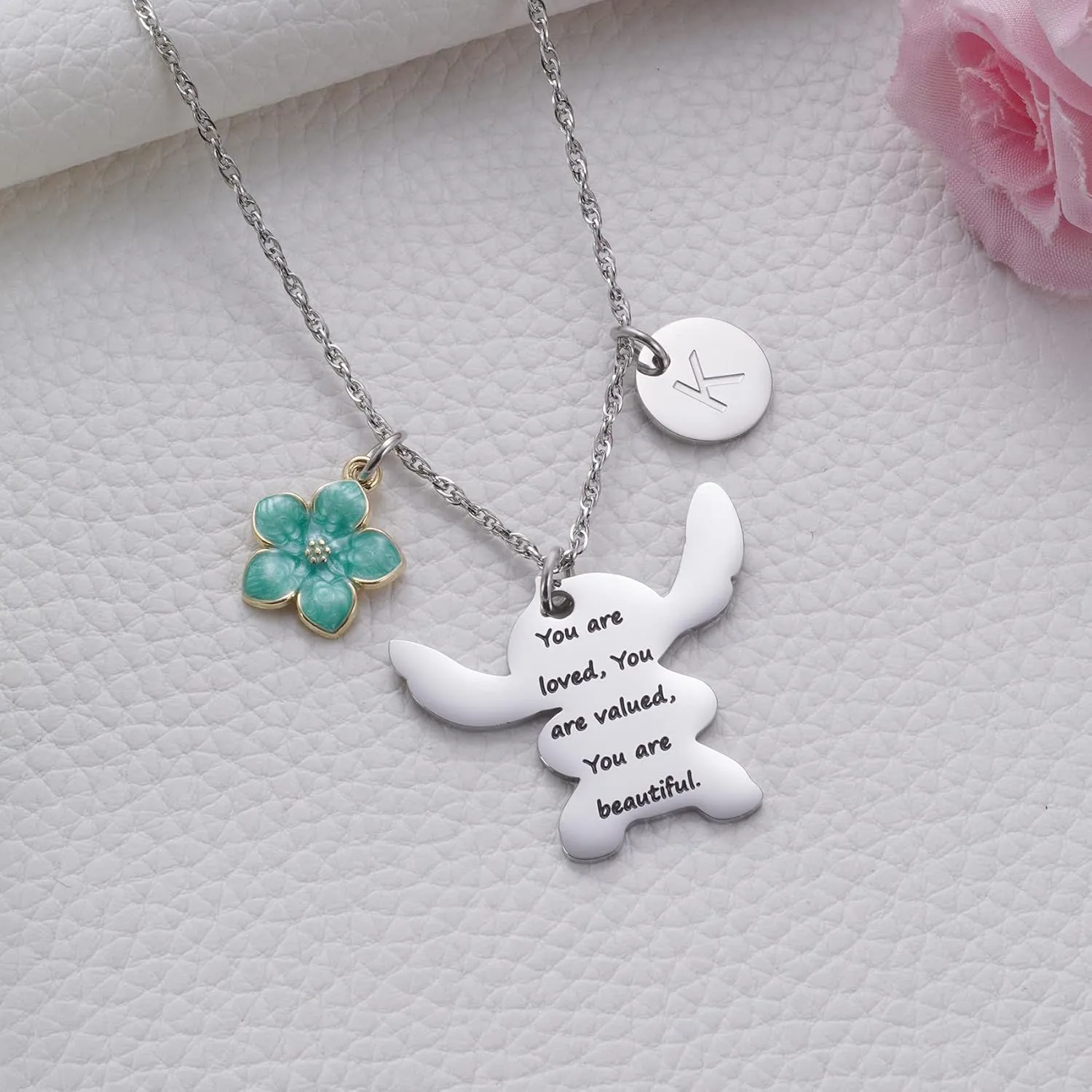 MIXJOY You are My Sunshine Necklace&Greeting Card, Birthday Christmas for Women Niece Daughter Granddaughter