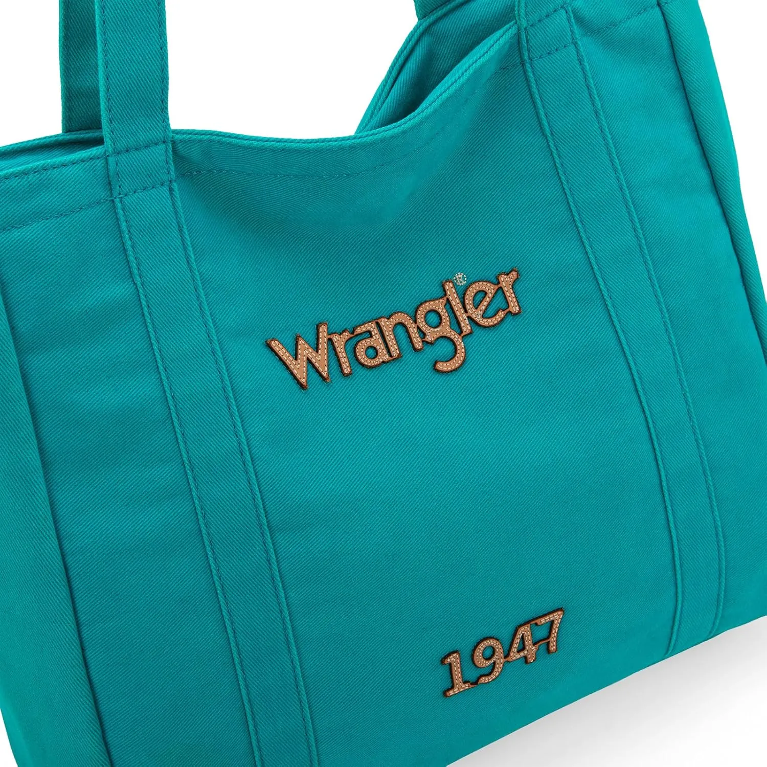 Montana West x Wrangler Denim Tote Bag for Women Jean Shoulder Purses and Handbags Denim Handbags