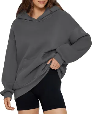 NBXNZWF Women's Oversized Hoodies 2025 Fall Y2K Clothes Long Sleeve Casual Loose Pullover Hooded Sweatshirts with Pocket