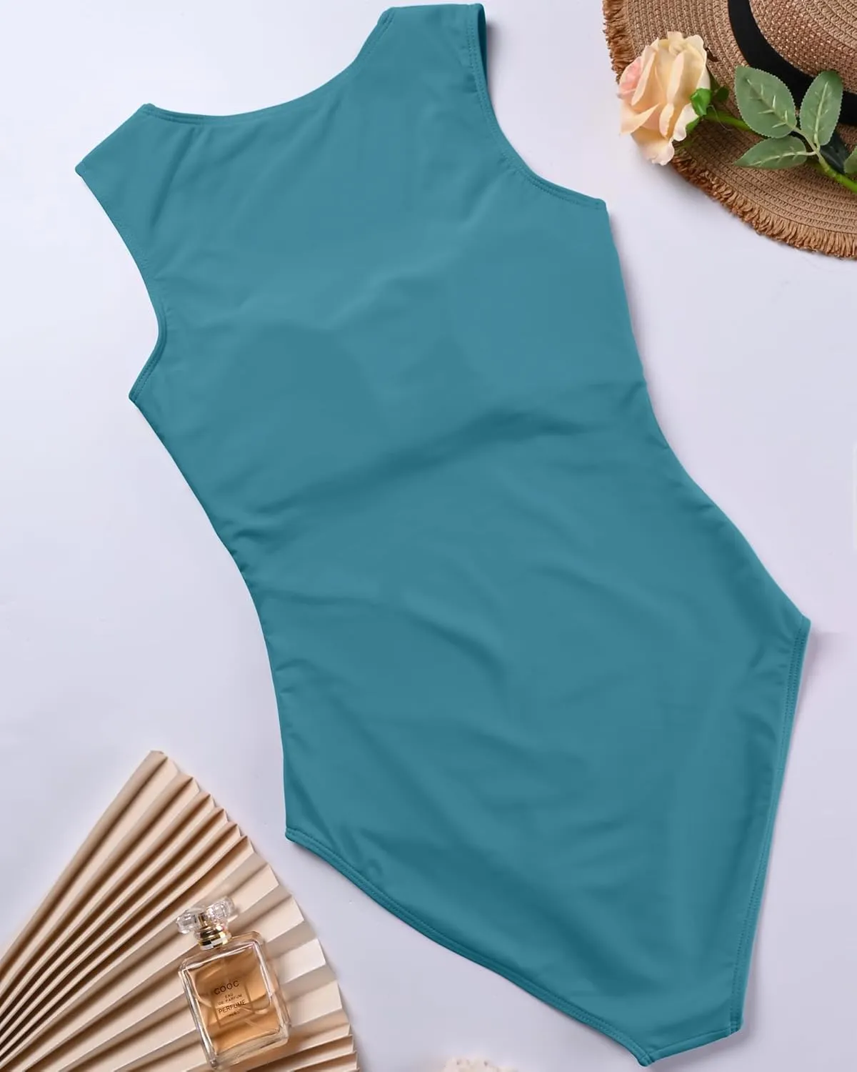 One Piece Swimsuit Women Tummy Control Bathing Suit Full Coverage Swimming Teens Slimming Modest Swim Suits 2025