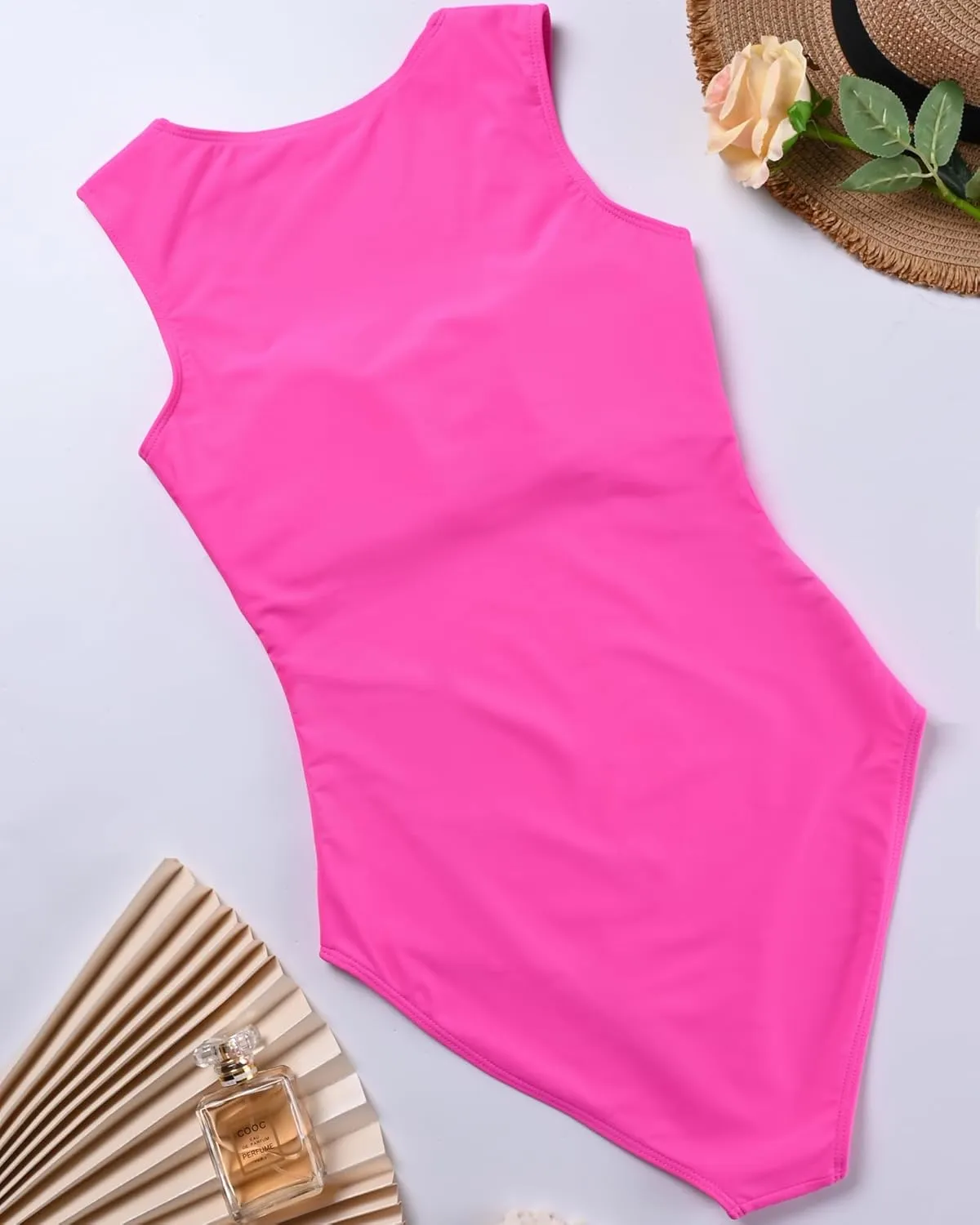 One Piece Swimsuit Women Tummy Control Bathing Suit Full Coverage Swimming Teens Slimming Modest Swim Suits 2025