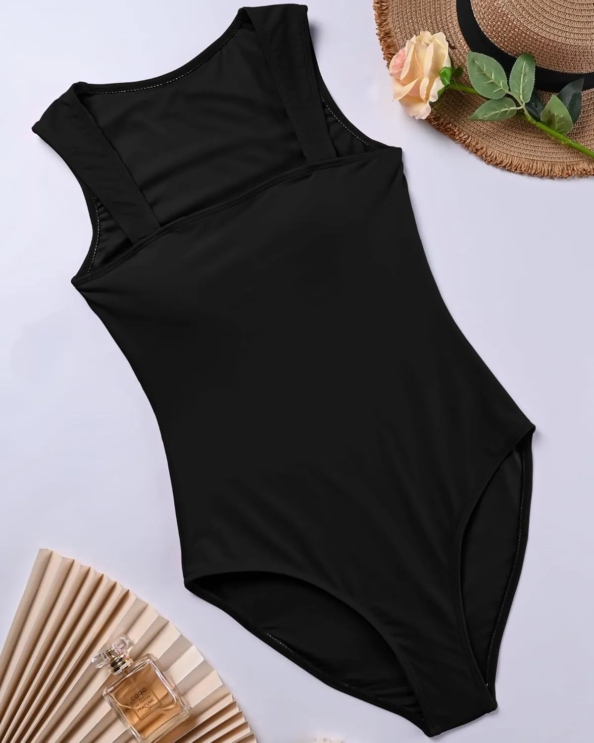 One Piece Swimsuit Women Tummy Control Bathing Suit Full Coverage Swimming Teens Slimming Modest Swim Suits 2025