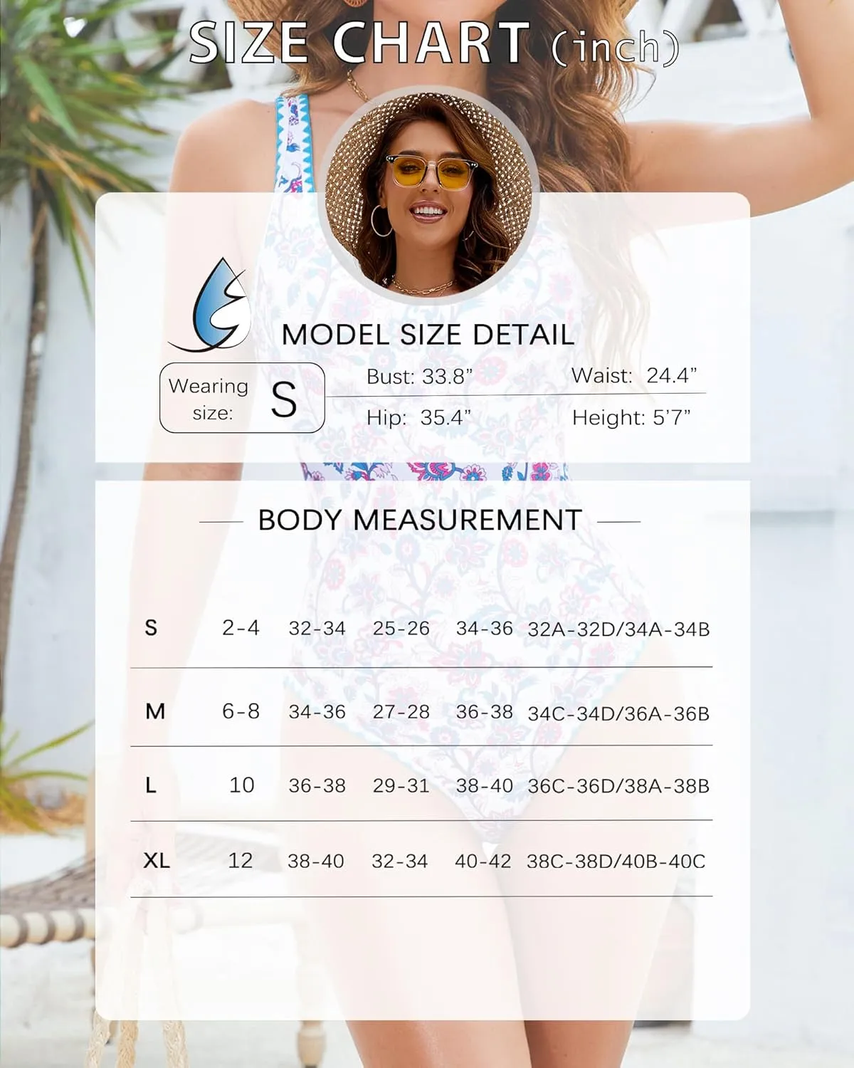 One Piece Swimsuit Women Tummy Control Modest Swim Suits Floral High Cut Bathing Suits for Teens Swimwear 2025