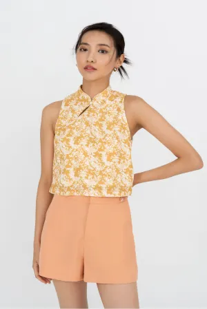 [Online Exclusive] Aanya Sleeveless Printed Top
