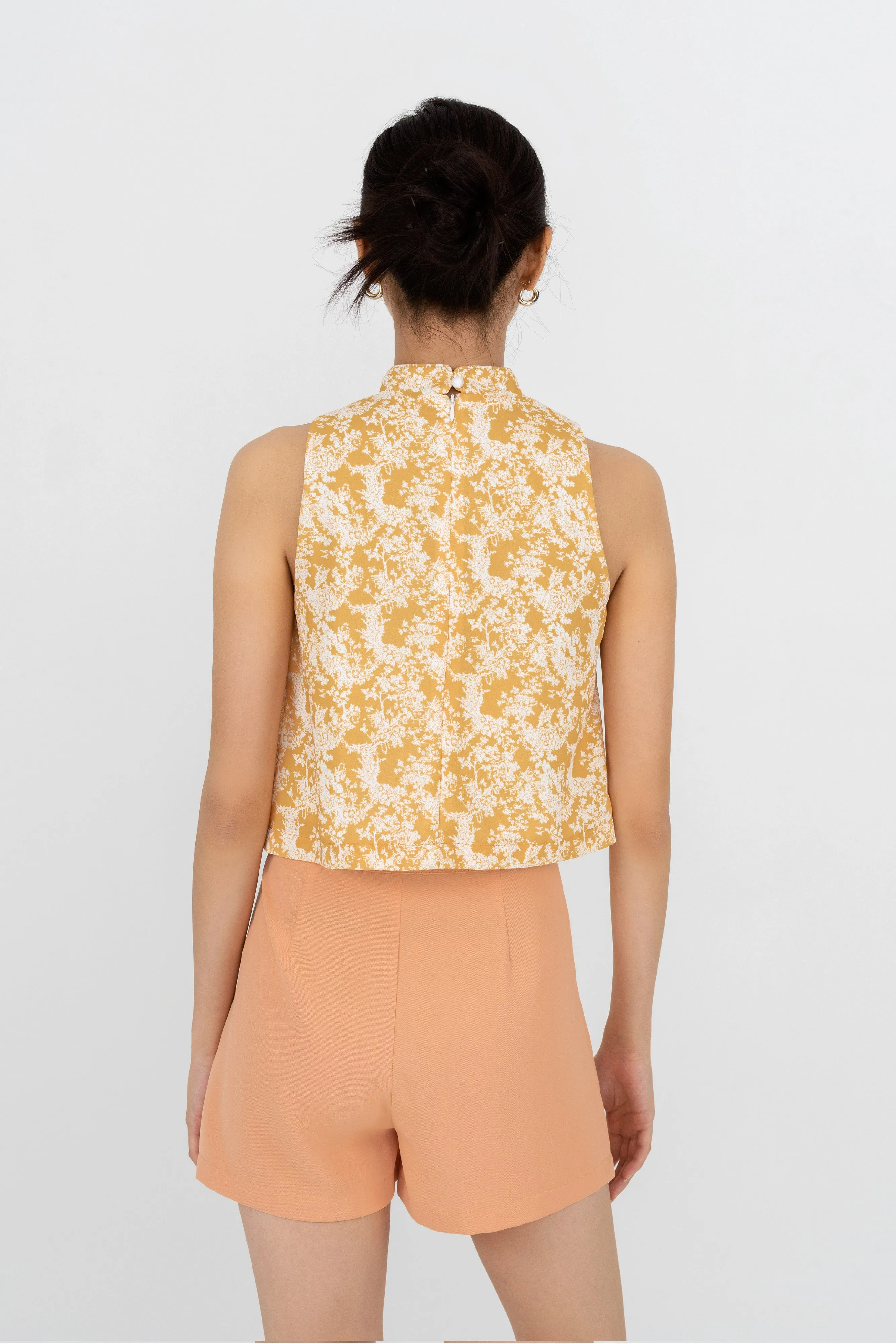 [Online Exclusive] Aanya Sleeveless Printed Top