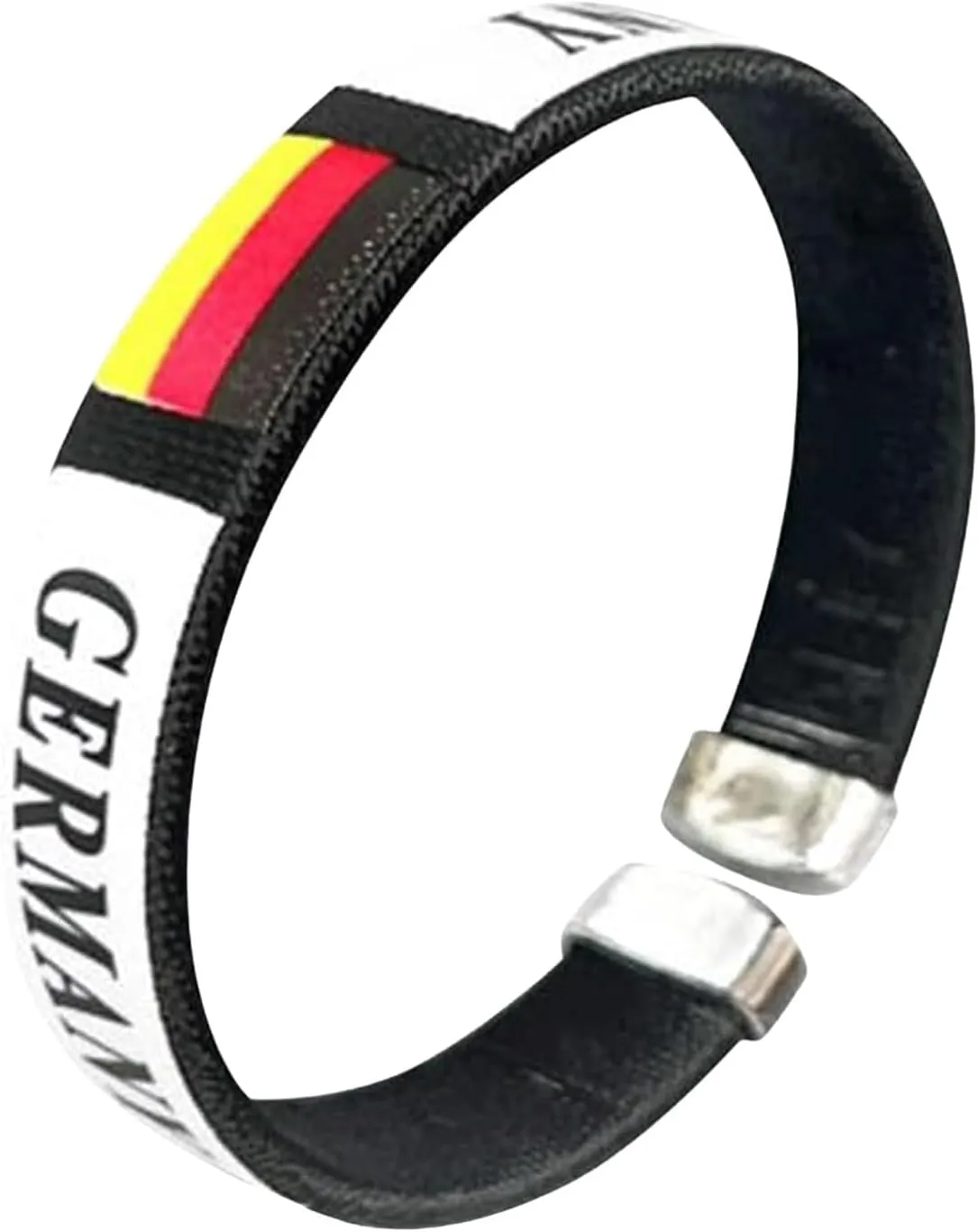Pearl Wedding Bracelet Bracelet Woven Ribbon With Embroidered National Flag Unique Item to My Son Watch