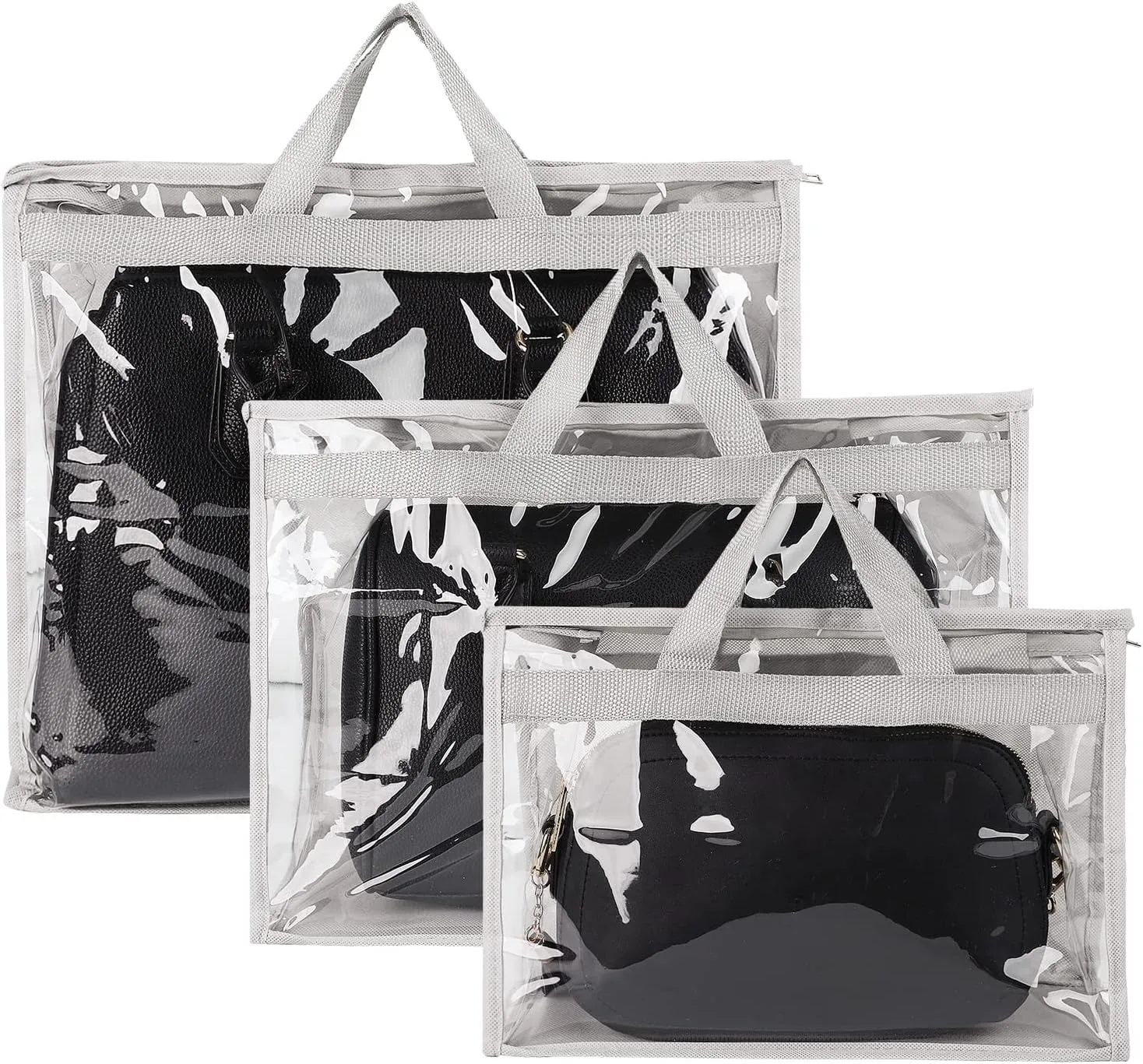 Protector Handbag Creative Dust Proof Purse Organizer Clear Handbag Organizer