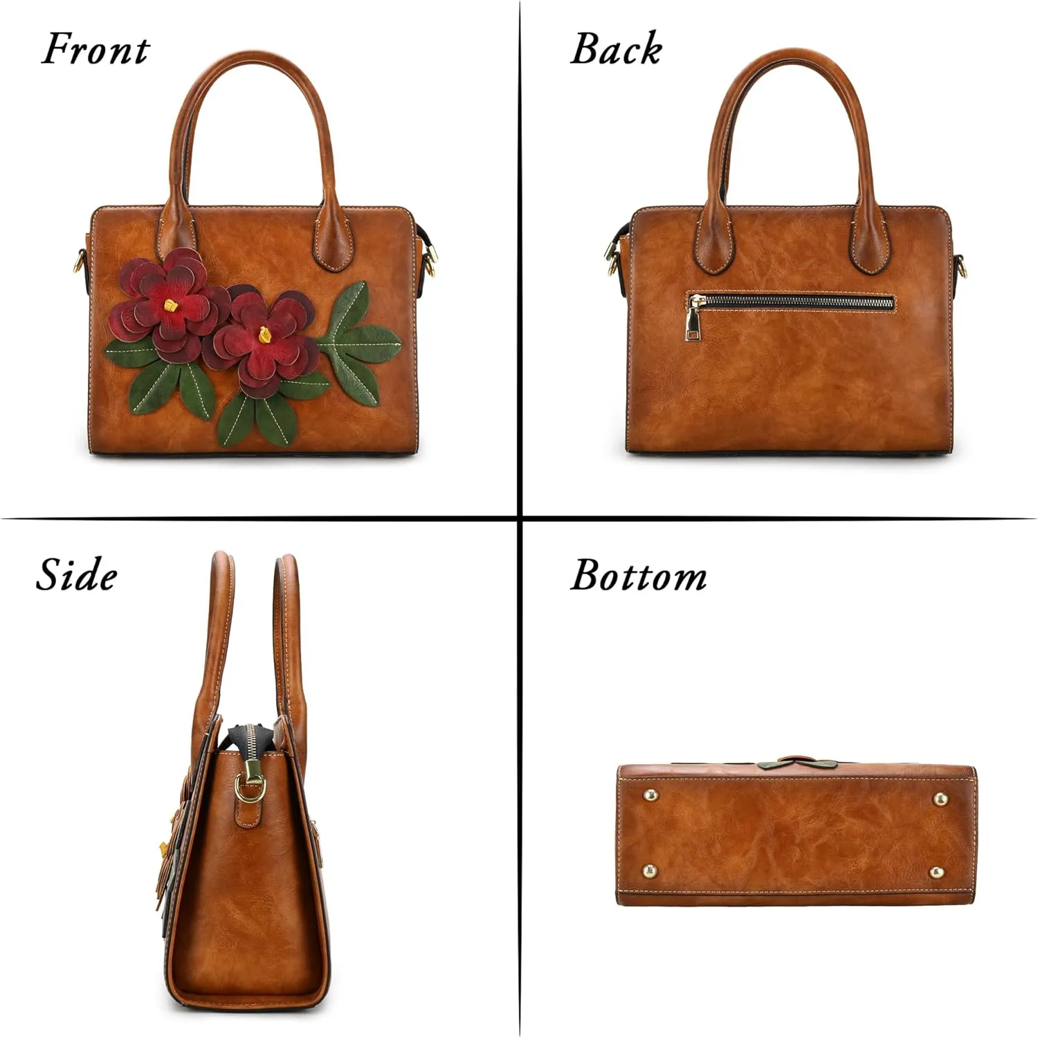 Purses and Handbags for Women, Tote Bag Western Shoulder Bag Satchel Handbags Top Handle for ladies
