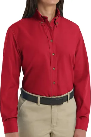 Red Kap Women's Poplin Dress Shirt