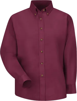 Red Kap Women's Poplin Dress Shirt