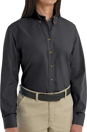 Red Kap Women's Poplin Dress Shirt