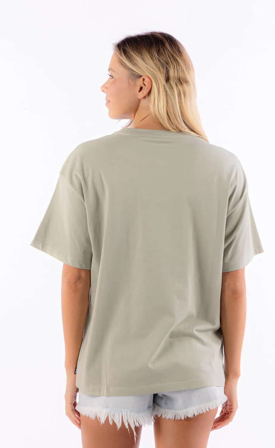 Rip Curl Women's Heritage Crew Neck Short Sleeve T-Shirt Tee