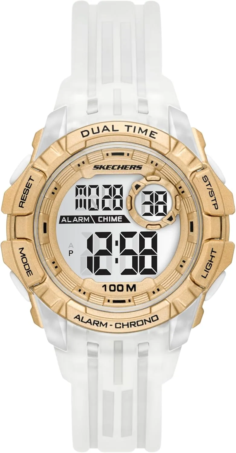 Skechers Silicone Sports Digital Watch for Women