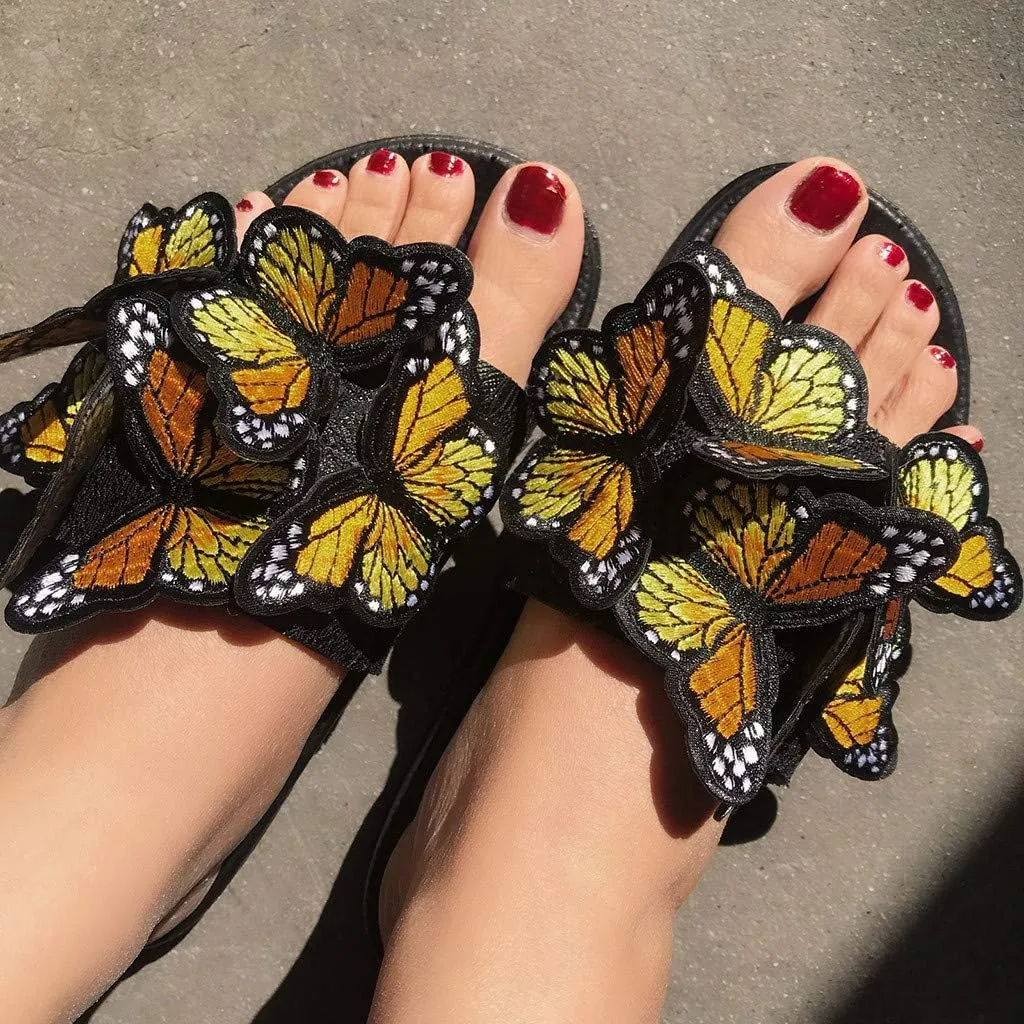 Slide Sandals for Women Women's Sandals Flat Sandal Womens Dressy Casual Summer Beach Shoes Ankle Elastic