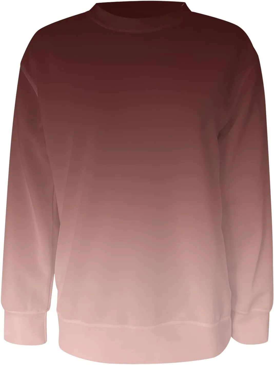 Striped Shirt for Women Long Sleeve Crewneck Sweatshirt Trendy Casual Color Block Pullover 2024 Fall Fashion Clothes